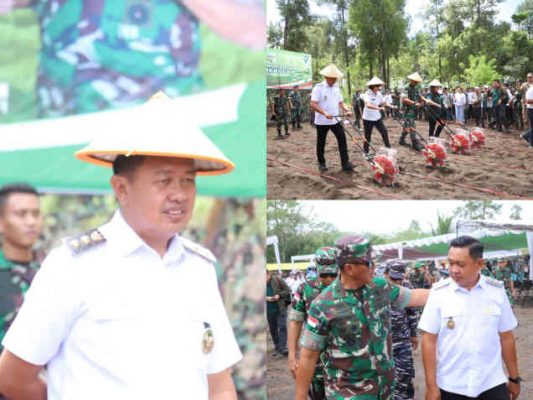 Fredy Tuda: Sinergi TNI Salah Satu Kunci Ketahanan Pangan di Mitra
