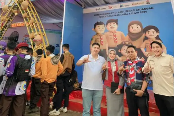 Tingkatkan Literasi Keuangan Generasi Muda, OJK dan BSG Hadir di Peran Saka Nasional Gorontalo