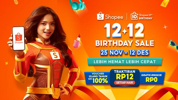 Rayakan Satu Dekade Perjalanan, Shopee Hadirkan Kemeriahan Kampanye Spesial 12.12 Birthday Sale dengan Iklan Terbaru Bersama Fuji
