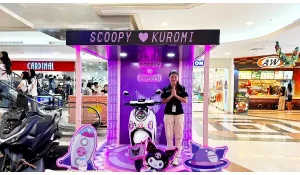Pecinta Sanrio Merapat! Honda Scoopy Kuromi Dibuka ke Publik di Megamall Manado