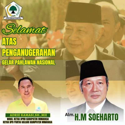 Adrie Kamasi Sebut Gelar Pahlawan Nasional Soeharto Tidak Berlebihan