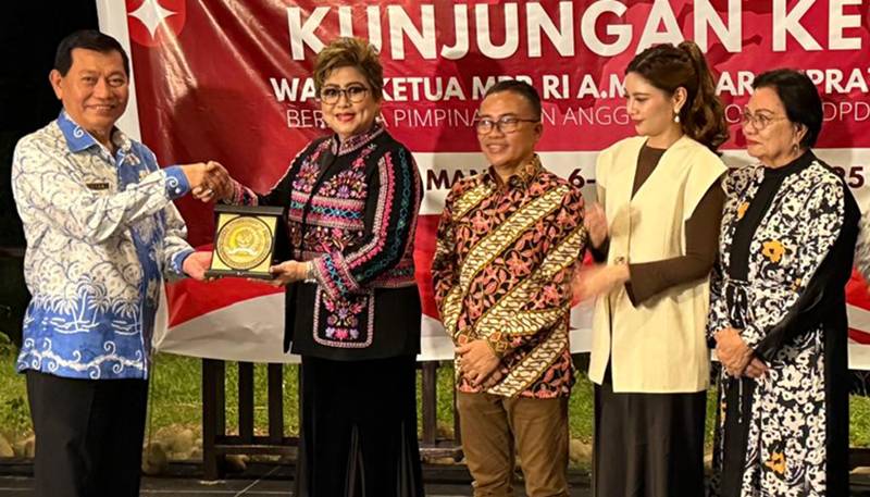 MPR RI Dukung Pelestarian Ekosistem Pantai di Tongkaina