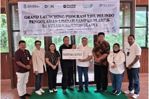 Pelindo Regional 4 Manado dan Komunitas TAKE Kerja Sama Program Pengolahan Sampah di Tongkaina