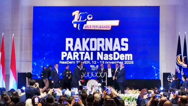 Delegasi DPW NasDem Sulut Hadiri Rakornas 2025, Surya Paloh Serukan Konsistensi dan Cinta Negeri