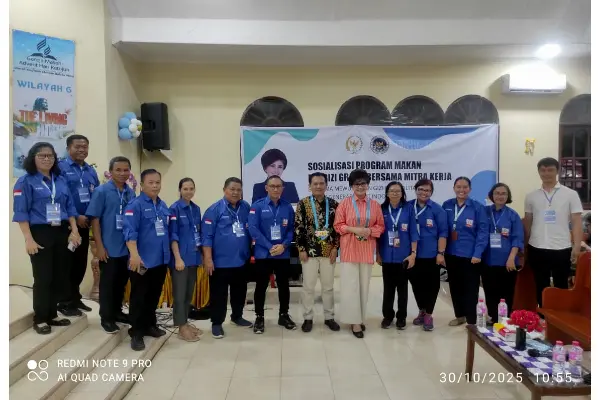 Felly Estelita Runtuwene Kawal Program Makan Bergizi Gratis untuk Generasi Emas 2045