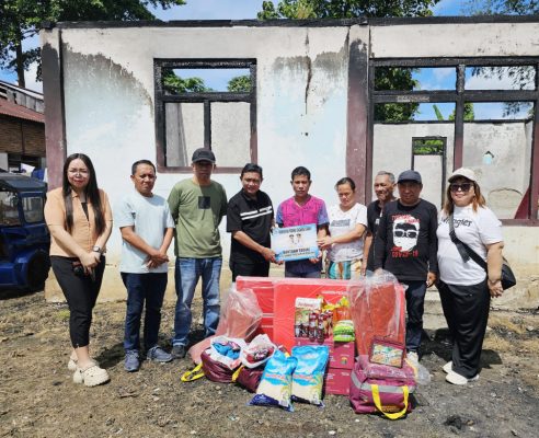 Gubernur Yulius Selvanus Kembali Tunjukkan Kepedulian, Salurkan Bantuan bagi Korban Kebakaran di Kotamobagu