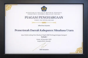 Pemkab Minahasa Utara Raih KPKNL Award, Joune Ganda Tegaskan Sinergi Kuat Pengelolaan Aset Daerah