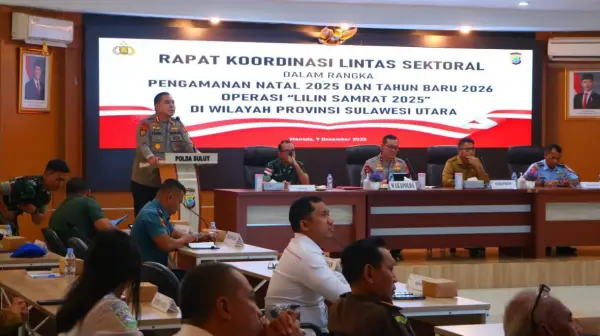 ORDA Sulut Ikut Bahas Kesiapan Nataru 2025/2026 Bersama Polda, Siap Jadi Jaringan Komunikasi Darurat