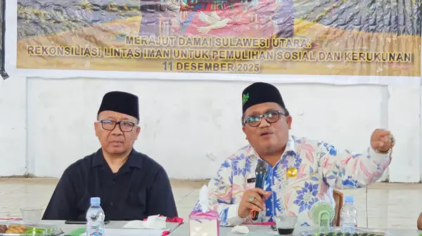 Kemenag Sulut Serukan Penguatan Moderasi Beragama: "Merawat Torang Samua Basudara" Pasca Konflik Watuliney-Molompar