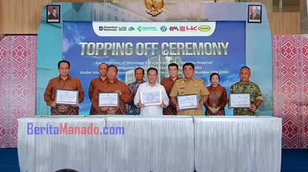 Topping Off Gedung Pusat Kanker RSUP Kandou: Wamenkes Benjamin Targetkan Rampung Juni 2026 4 Topping Off Gedung Pusat Kanker RSUP Kandou: Wamenkes Benjamin Targetkan Rampung Juni 2026