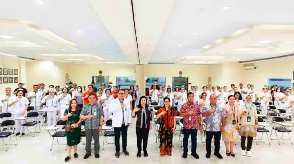 Ciptakan Lingkungan Kerja Sehat, Dirut RSUP Kandou Tegaskan Nol Toleransi Perundungan