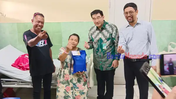 Kisah Dibalik Kandou Berbagi Kasih: Dirut Starry Rampengan Menamai Anak Keluarga Bawinto–Pangendahen “Joshua”