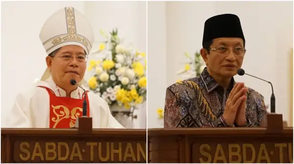 Menag Hadir di Katedral Manado, Teguhkan Pesan Natal tentang Solidaritas dan Kepedulian