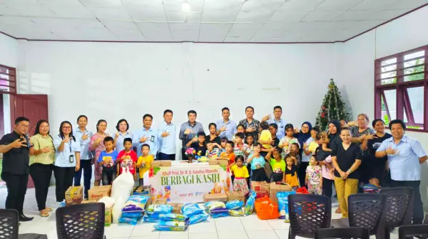 Sentuhan Kasih RSUP Kandou di Yayasan RAPI Manado: Berbagi Bingkisan hingga Motivasi Masa Depan