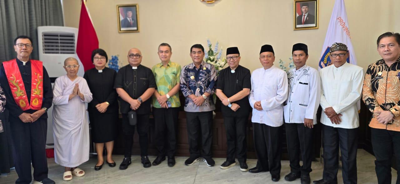 FKUB Sulut Audiensi dengan Gubernur, Dorong Kerukunan dan Pembangunan Menuju Sulut Maju dan Sejahtera