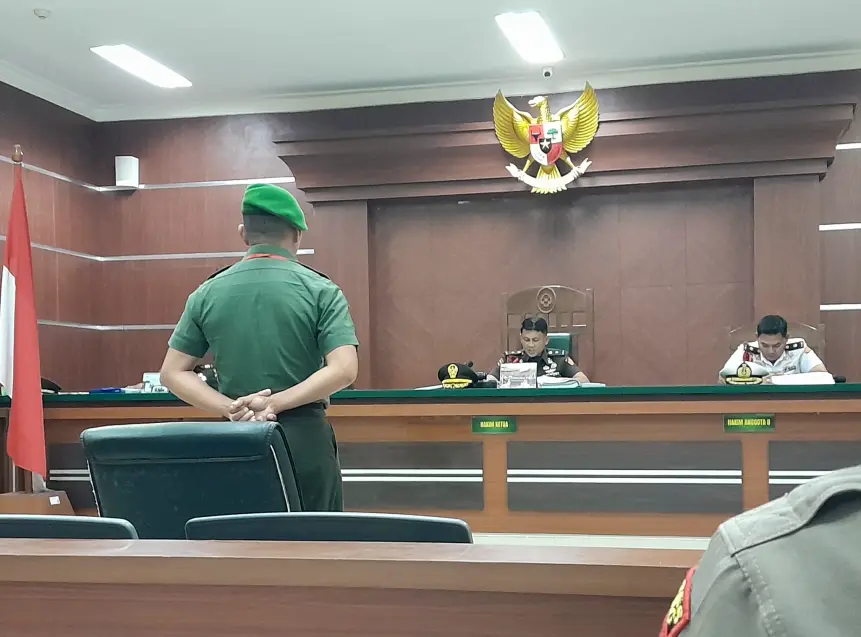 Terbukti Lakukan Bigami, Serka Doni Tawera Divonis 6 Bulan Penjara dan Dipecat dari TNI AD