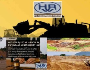 Klaim 150 Kg Emas Digugurkan Pengadilan, PT HWR Menang Telak