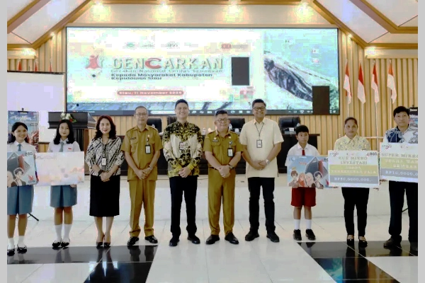 Program Gencarkan Jadi Bukti Nyata BSG dan OJK Hadir untuk Masyarakat Sitaro