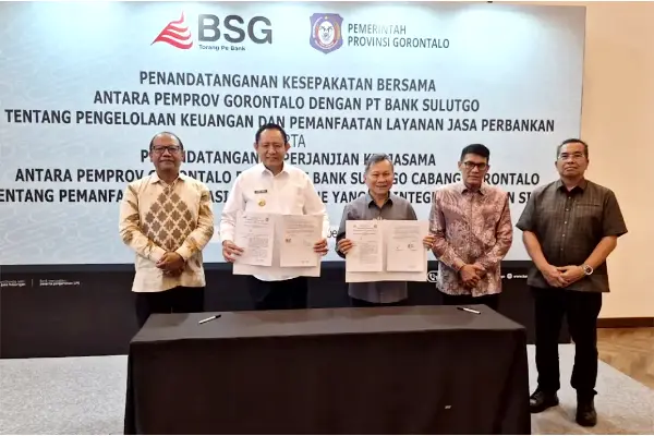 Solid! Pemprov Gorontalo dan Bank SulutGo Perkuat Keuangan Digital