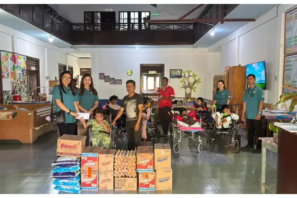 DAW Peringati Hari Disabilitas di Panti Sayap Kasih Tomohon
