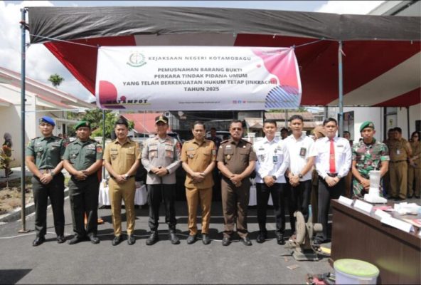 Walikota Kotamobagu Dan Forkopimda Tegakkan Perda Minol Dan Narkotika