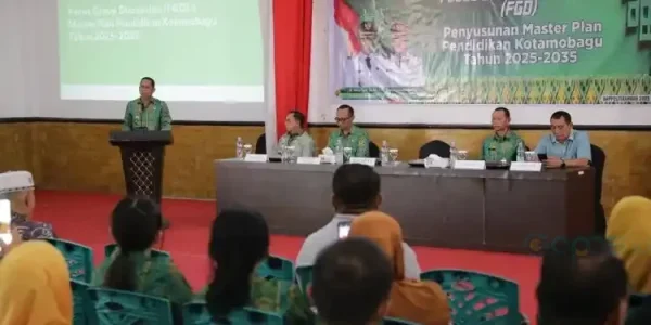 Walikota Kotamobagu Resmi Buka Forum Group Discussion