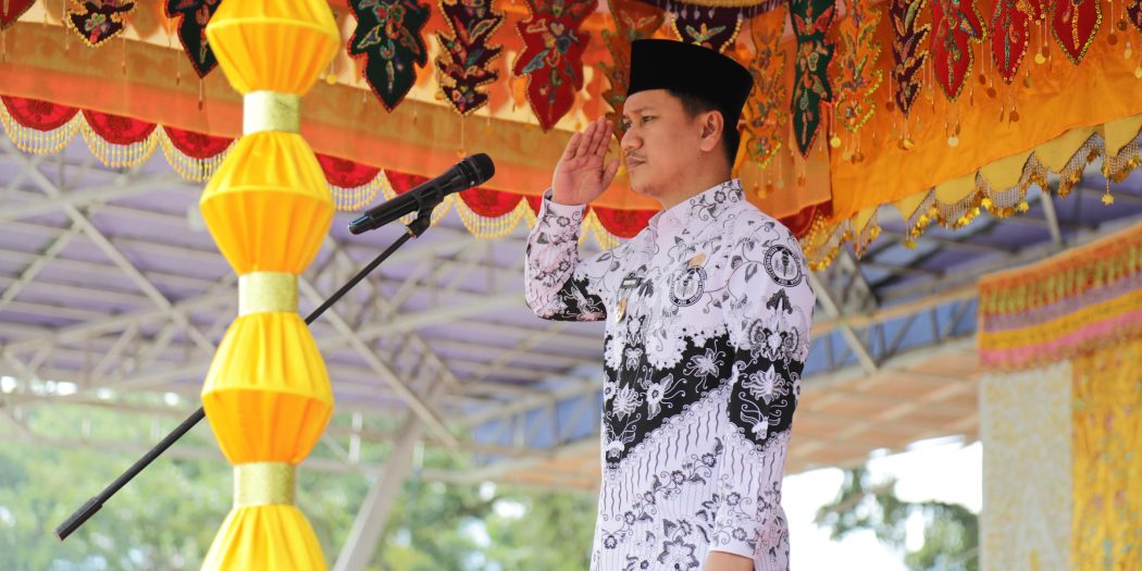 Wawali Kotamobagu Pimpin Upacara Peringatan Hari Guru Nasional,HUT PGRI KE-80, DAN HUT KORPRI KE-54