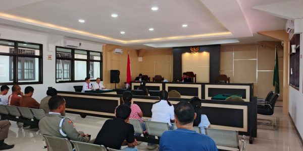 Pengadilan Negeri Kotamobagu Menjadi Sorotan Sidang Tipiring