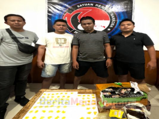Obat Keras Senilai Rp17 Juta Digagalkan Masuk Tahuna, Satnarkoba Ungkap Modus Baru
