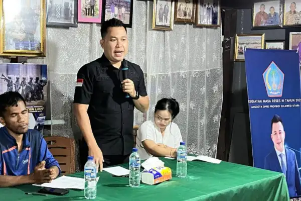 Berjuang Bersama Rakyat! Braien Waworuntu Serap Aspirasi Tiga Desa di Minahasa