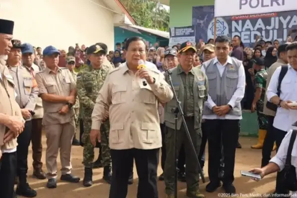 Presiden Prabowo Subianto Pastikan Hunian Tetap Dibangun Bagi Korban Bencana Sumatra