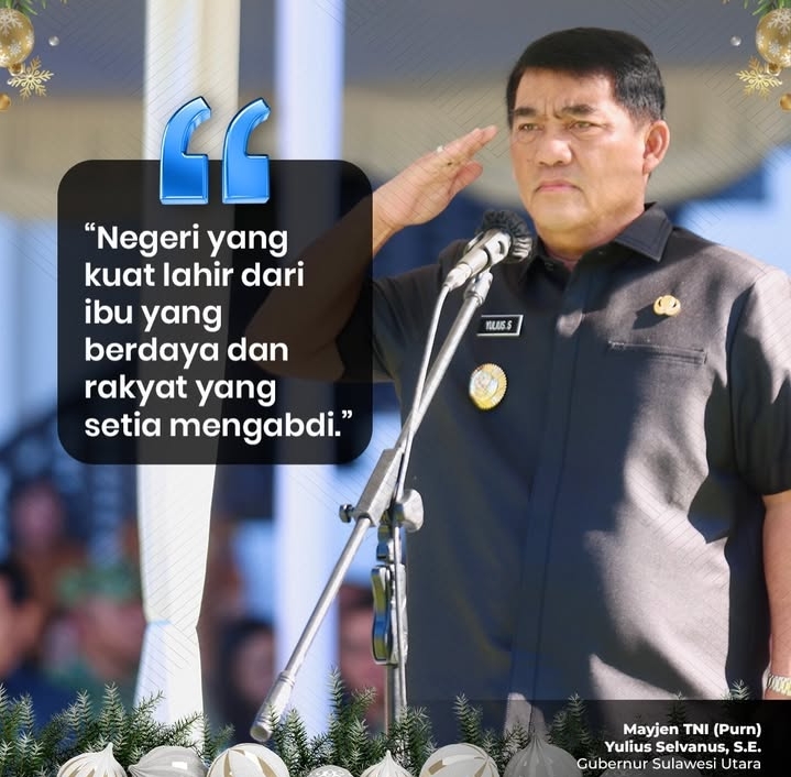 Yulius Selvanus, Pimpin Upacara Peringatan Hari Ibu dan Bela Negara ke-77 Tahun