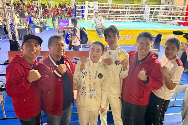 Penantian 24 Tahun Pecah! Tinju Sulut Raih Emas SEA Games 2025, Ketua PERBATI Bidik Olimpiade 2028 10 Tinju Sulut: Vicky Tahumil Junior meraih medali emas tinju kelas 51 kg putra SEA Games 2025 di Bangkok, membawa kebanggaan Sulawesi Utara setelah 24 tahun