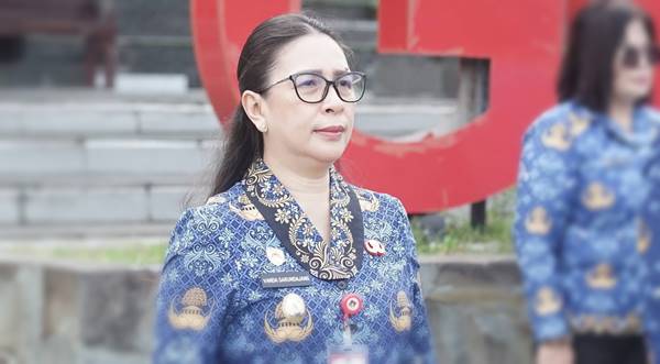 Vanda Sarundajang Hadir Warnai Apel HUT KORPRI Minahasa, Sorotan Mengarah pada Komitmennya untuk Pelayanan Publik