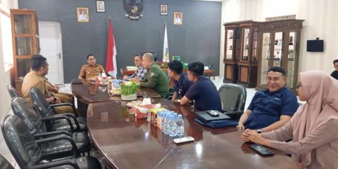 Walikota Kotamobagu Menerima Kunjungan Audiensi BPJS Provinsi Sulawesi Utara