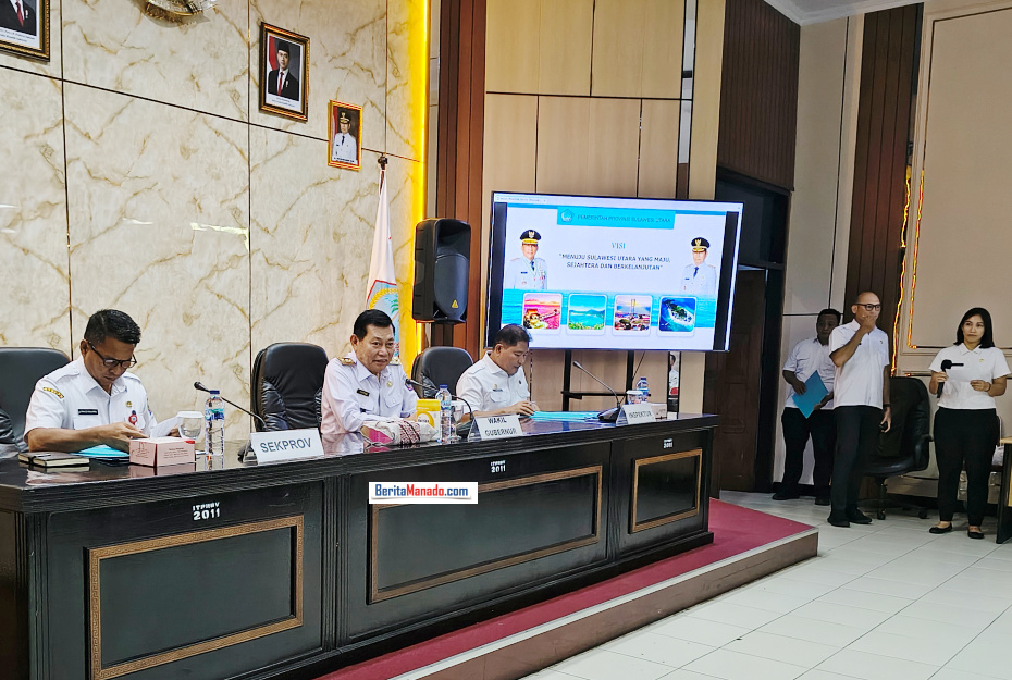 Wagub Victor Mailangkay Pimpin Rakor Tindak Lanjut Hasil Pemeriksaan BPK RI