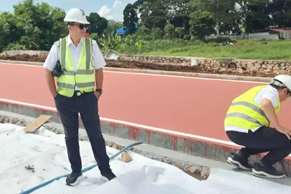 Inspektorat Pastikan Kualitas Pembangunan Alun-alun Minut, Apresiasi Kinerja Kontraktor