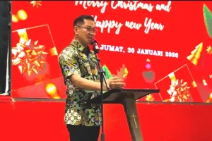 Pesan Tegas Joune Ganda di Ibadah Natal Rukun Ganda Babasudara: Berhentilah Bersungut-sungut!