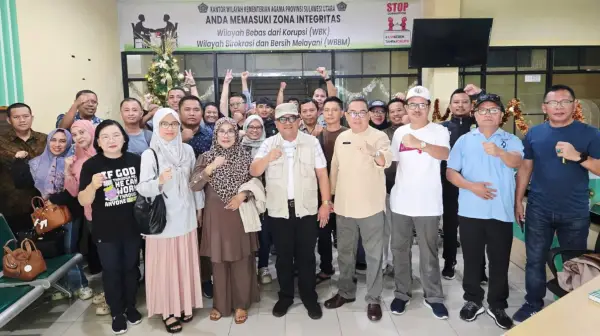 Lepas Kontingen Porseni Kotamobagu, Kakanwil Kemenag Sulut Ingatkan Jaga Harmoni di Tengah Kompetisi