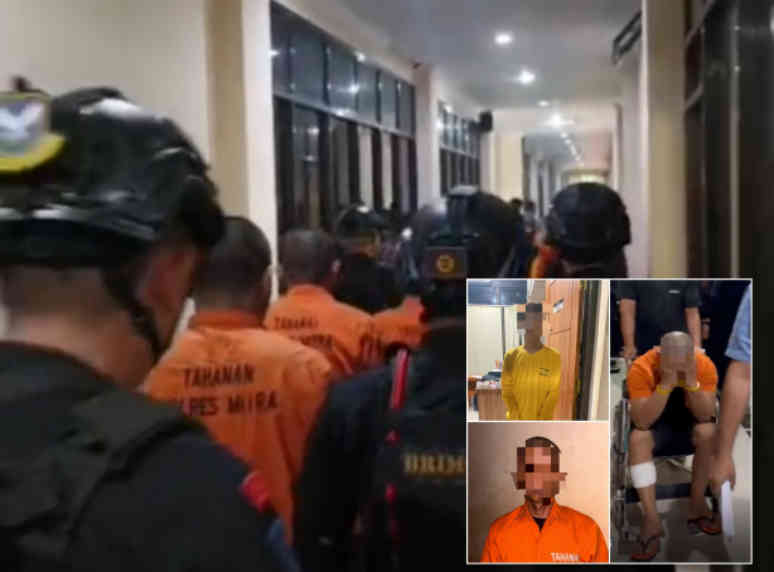 KASUS RATATOTOK: 13 Orang Kini Jadi Tersangka, Kapolres Mitra: Serahkan Diri atau Kami Tindak Tegas!