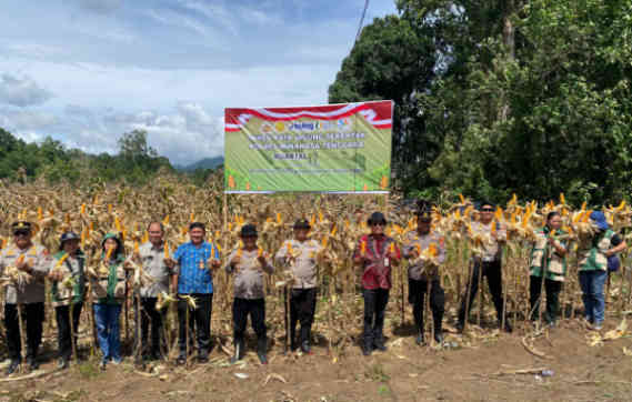 Aksi Nyata Polres Mitra: Manfaatkan Lahan 1,5 Ha untuk Dukung Swasembada Pangan