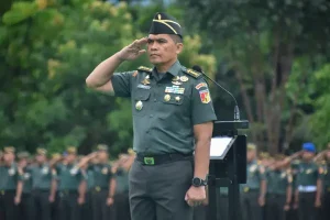 Pelihara Jiwa Nasionalisme Prajurit, Kodam Merdeka Rutin Laksanakan Upacara Bendera Tiap Minggu