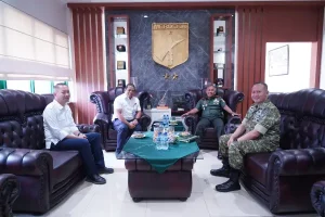 Pangdam XIII/Merdeka Terima Audiensi Kepala BWS Sulawesi I, Bahas Air dan Penanganan Bencana