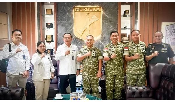 Pangdam XIII/Merdeka dan Kepala Perum Bulog SulutGo Bertemu, Bahas Ketahanan Pangan