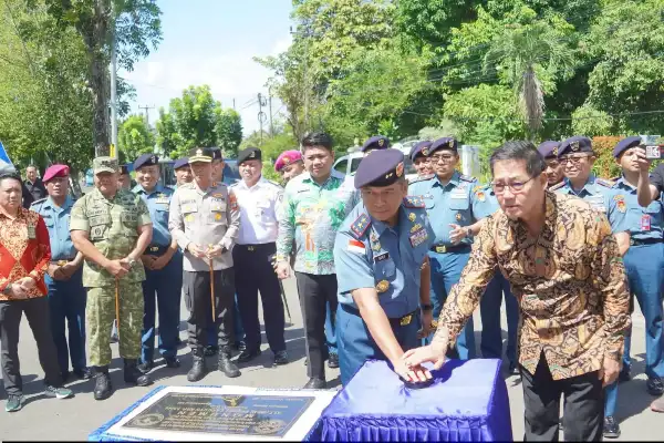 Patung Pahlawan Samuel Languyu Berdiri Tegak di Bitung, Diresmikan Hengky Honandar