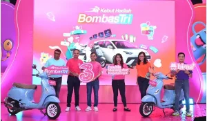 Program Kebut Hadiah BombasTri Sukses Tarik 29 Juta Tiket dari Seluruh Indonesia