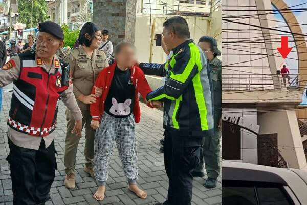 Polisi melakukan pengamanan dan pendekatan persuasif di Menara Alfa Omega Tomohon