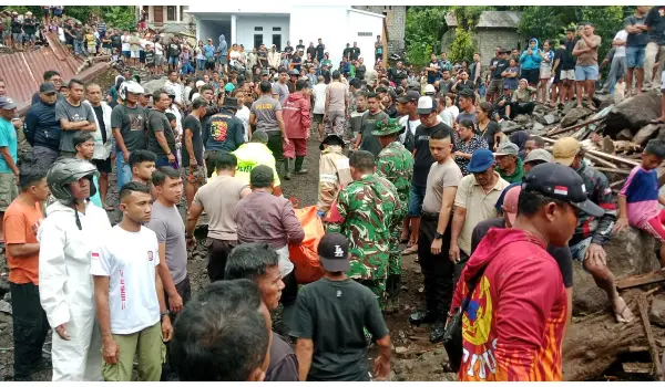 Banjir Bandang Landa Siau Kepulauan Sitaro, Kodam XIII/Merdeka Kerahkan Pasukan