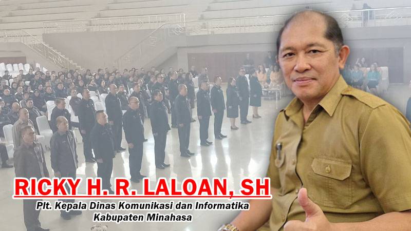 Putra Kawangkoan Jabat Kepala Dinas Kominfo Kabupaten Minahasa