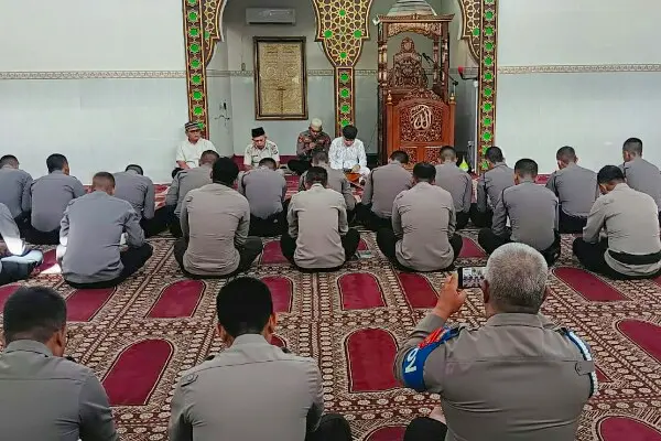 Polda Sulut Gelar Dzikir dan Doa Bersama Untuk Korban Bencana Siau